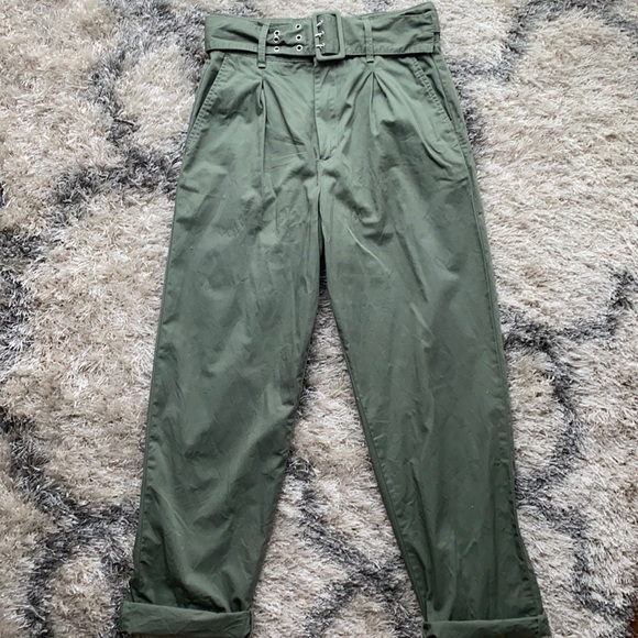 ZARA cargo belted pant - Picture 2 of 5